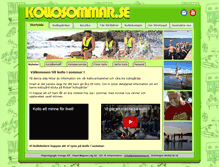 Tablet Screenshot of kollosommar.se